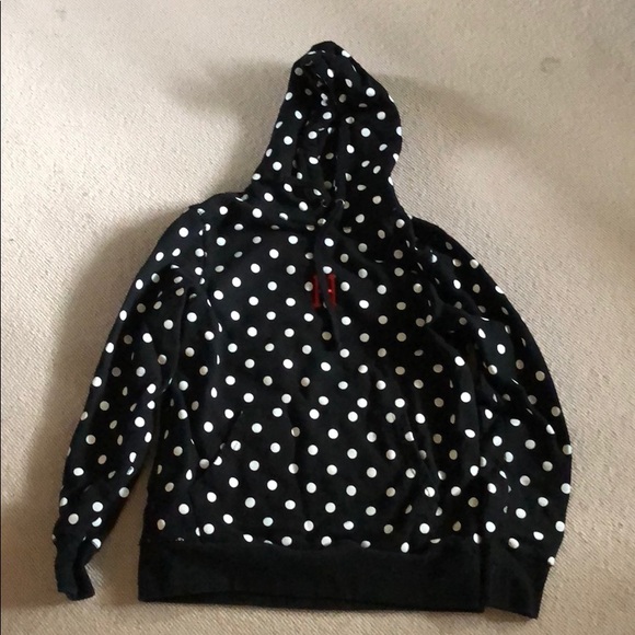 huf polka dot hoodie